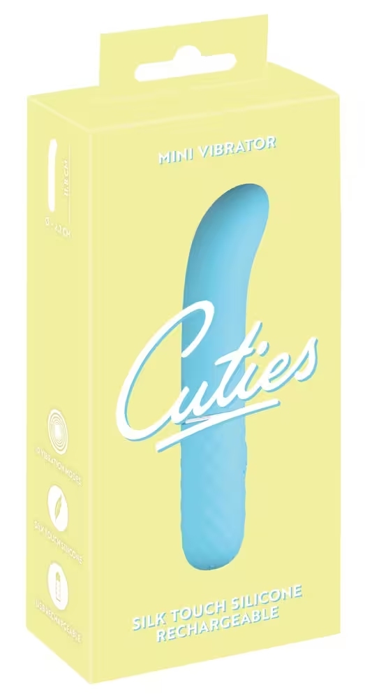 Cuties mini vibrator G-spot bleu clair