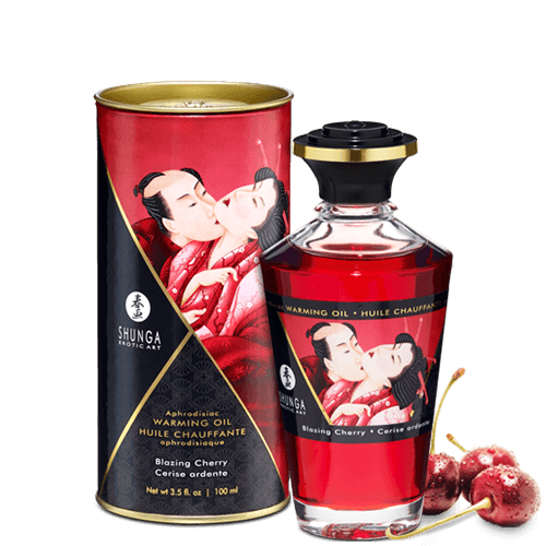 Huile Chauffante Cerise Ardente