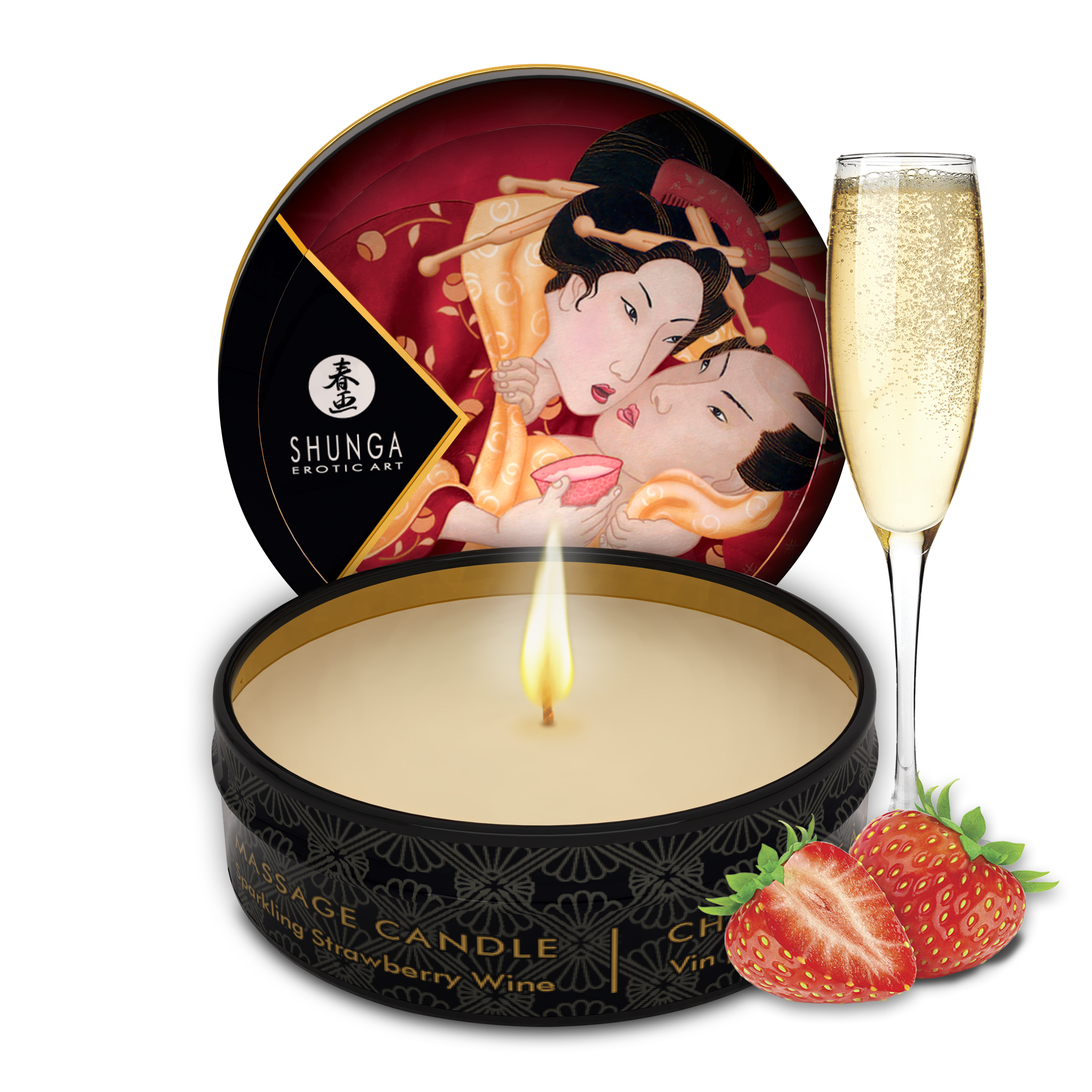 Mini Chandelle Fraise
