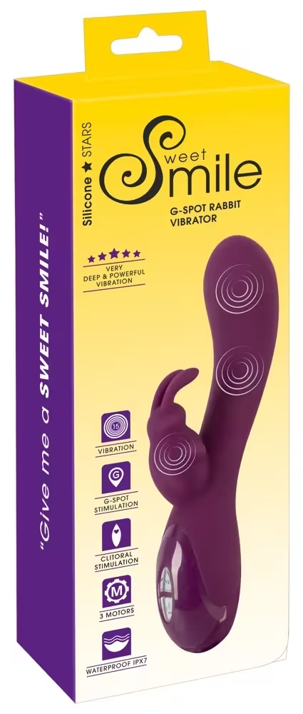 Smile G-Spot Rabbit Vibrator Violet