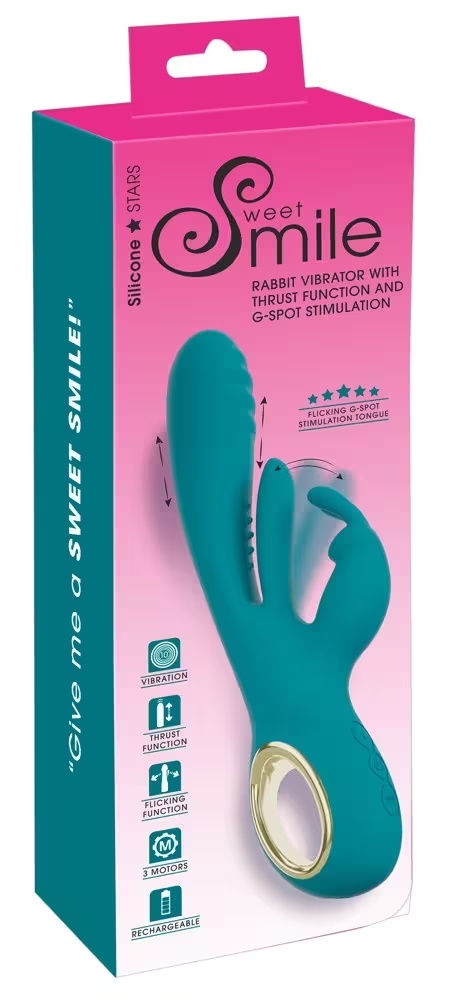 Smile Rabbit Thrust G-Spot Teal